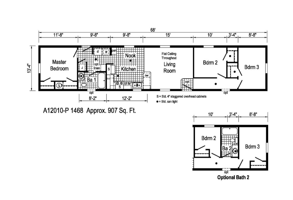 Eastland Concepts Singlewides A12010P by Colony Homes